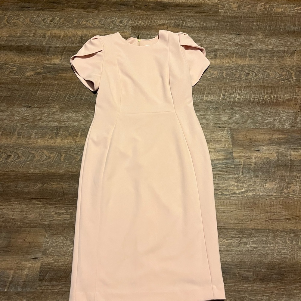 Calvin Klein Blush Midi Dress